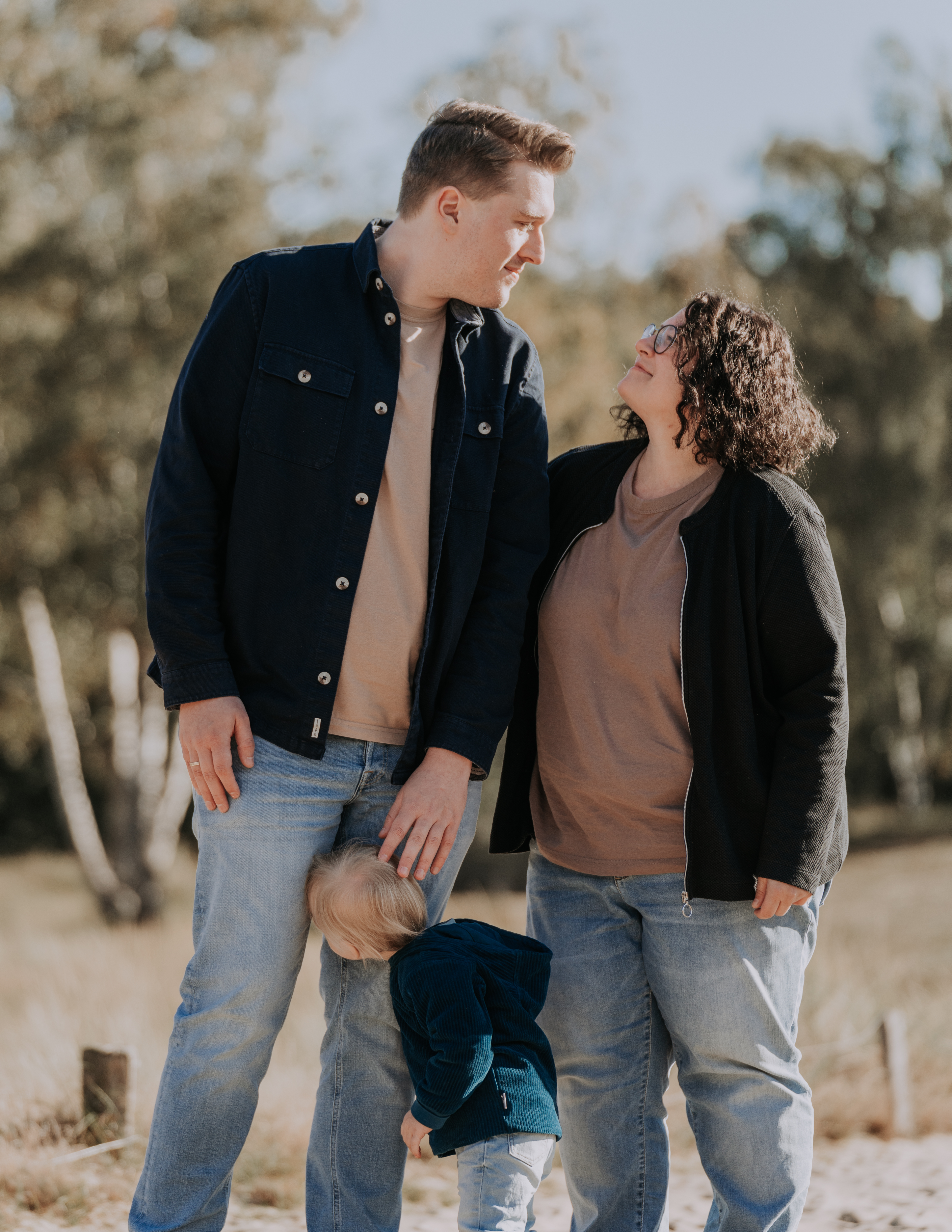 Familienshooting in den Boberger Dünen – Natürliche Outdoor-Fotografie in Hamburg